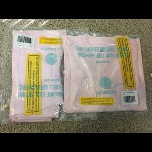 Primary long sleeve pjs size 4-5